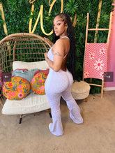 Cheetah Girl Playsuit:Lavender