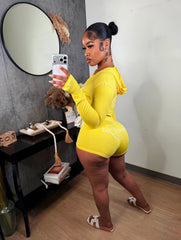 Yellow Gia Short Set
