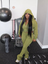 Extendo Stacked Jogger Set (Olive)