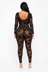 NOIR PRIVÉ LACE JUMPSUIT