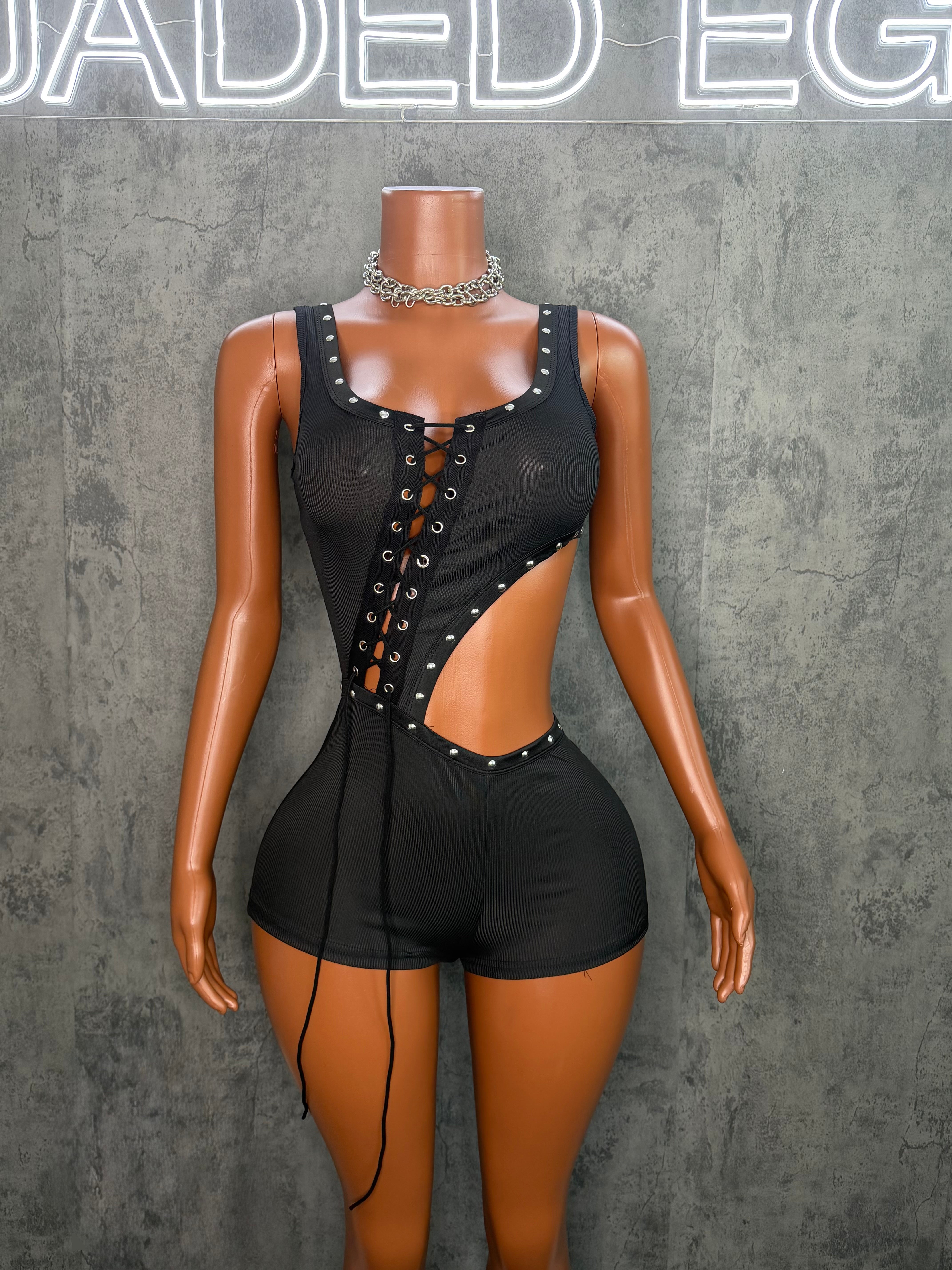 Lethal Lace Romper