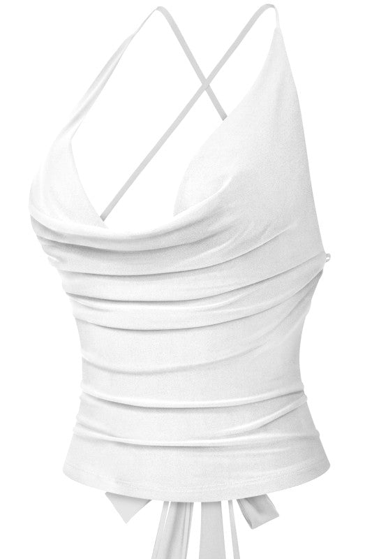 St. Tropez Cowl Top