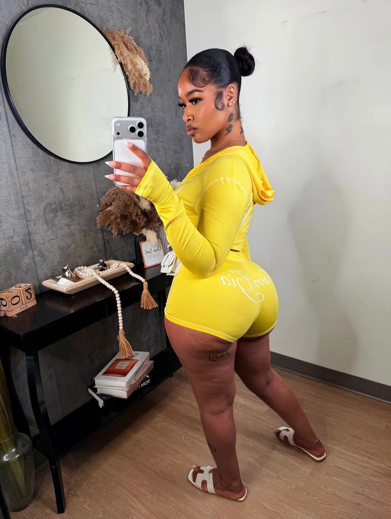 Yellow Gia Short Set