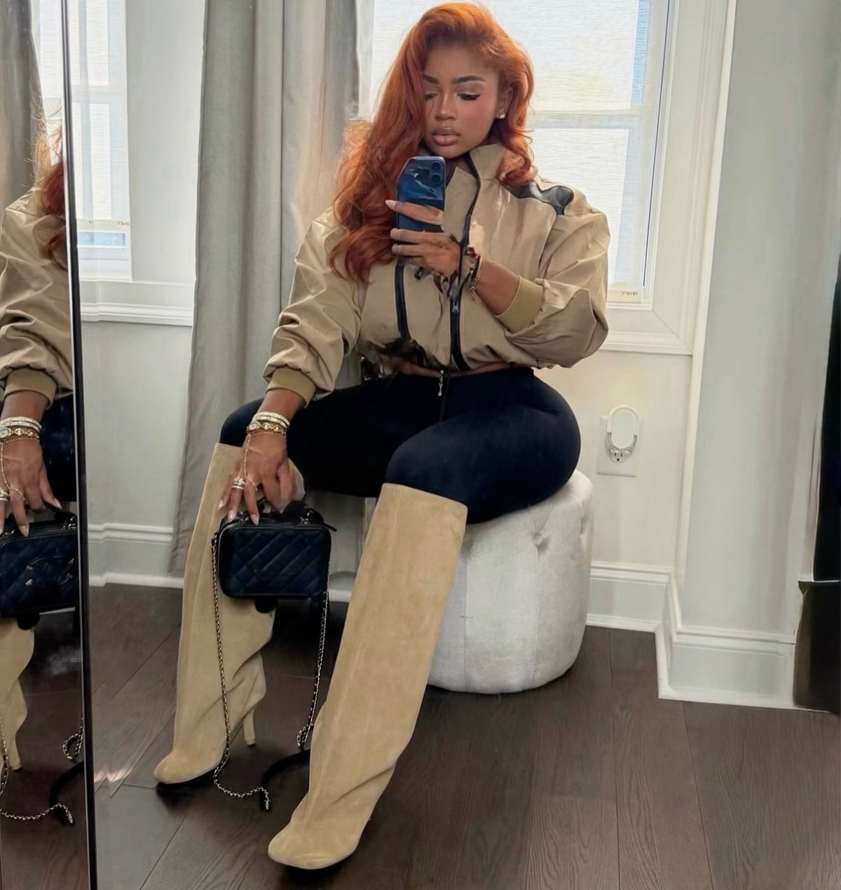 Off Duty Elite Jacket: Tan