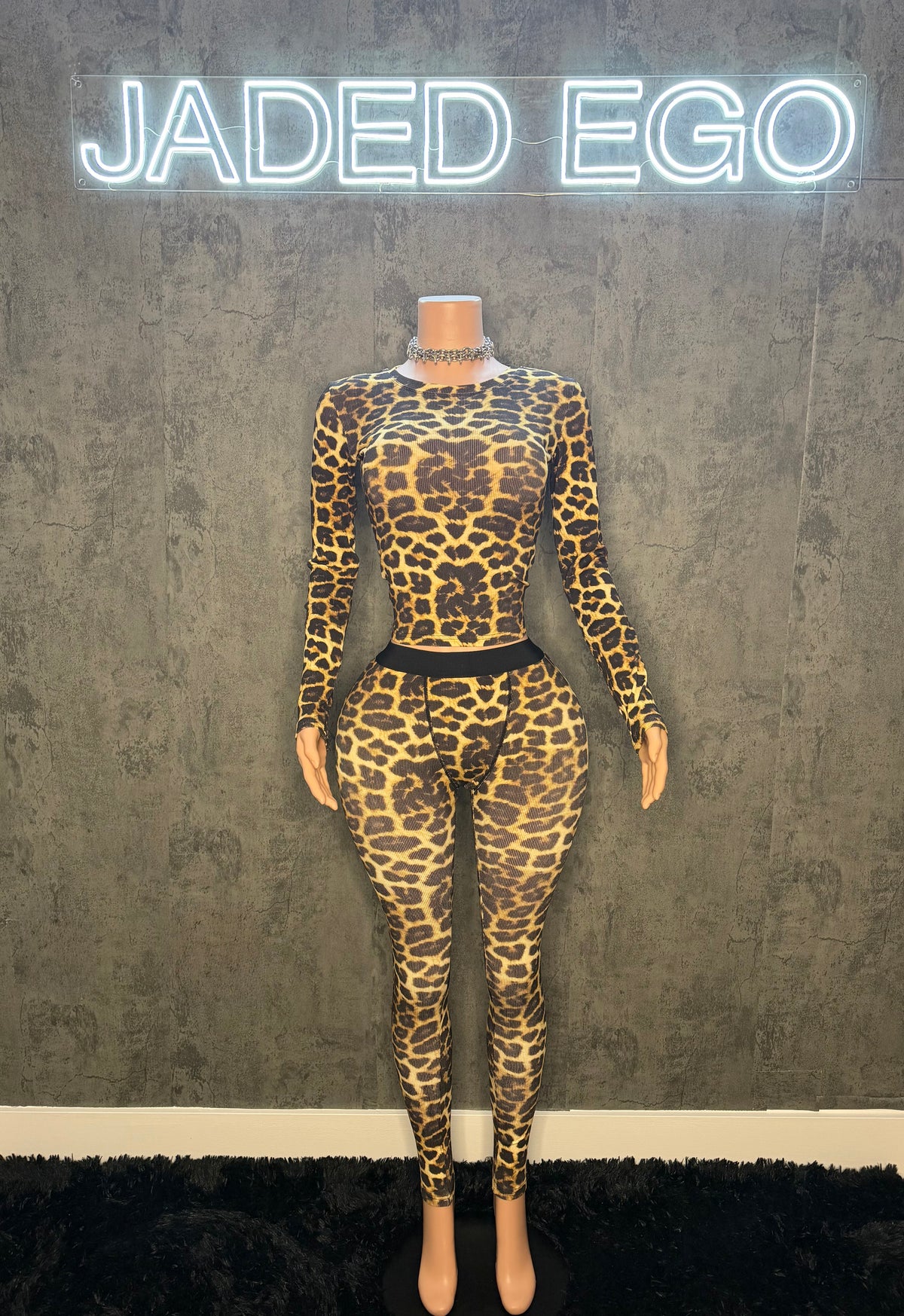 Feline Fine Ribbed Set