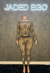 Feline Fine Ribbed Set