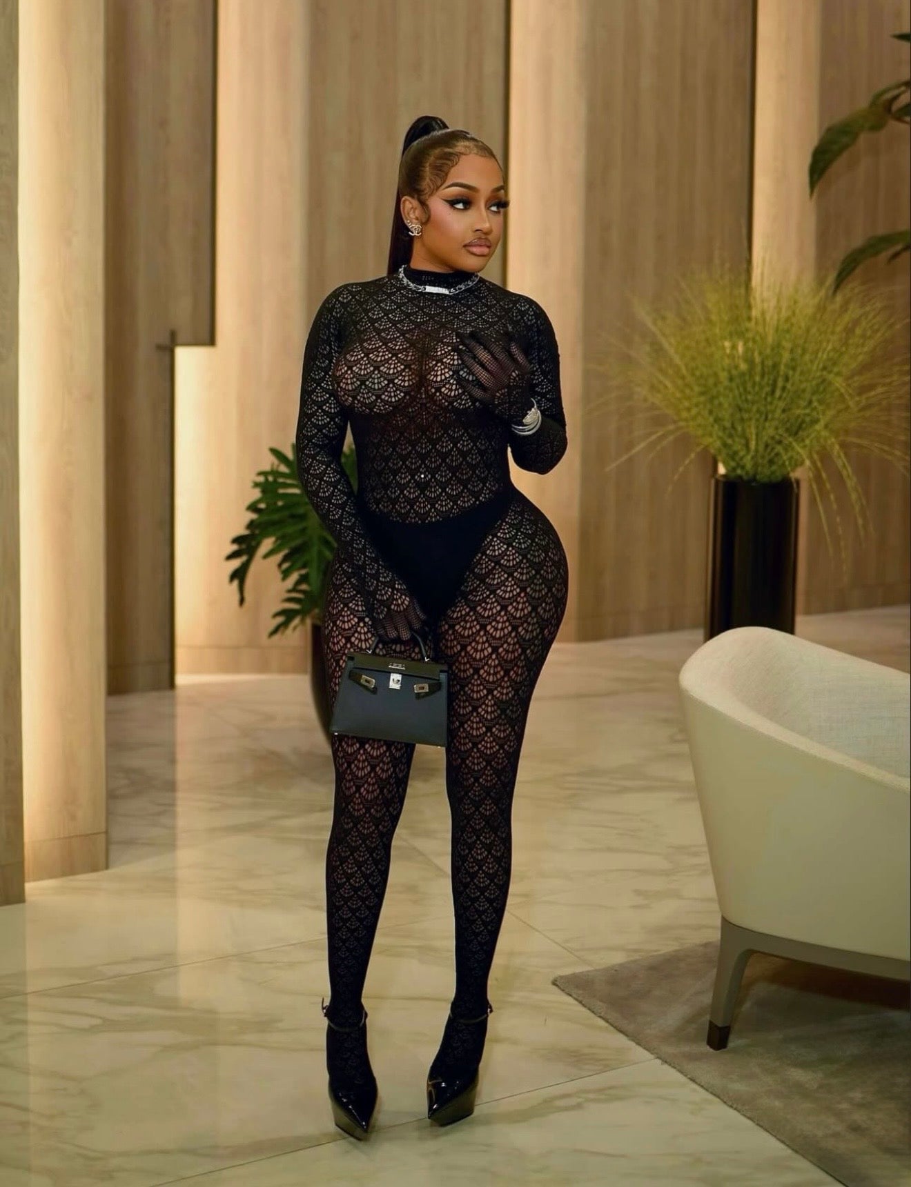 Noir Luxe Jumpsuit