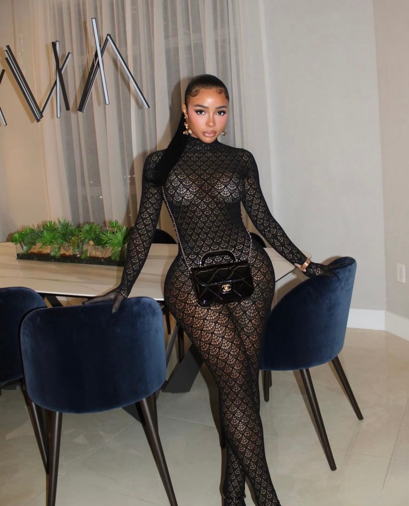 Noir Luxe Jumpsuit