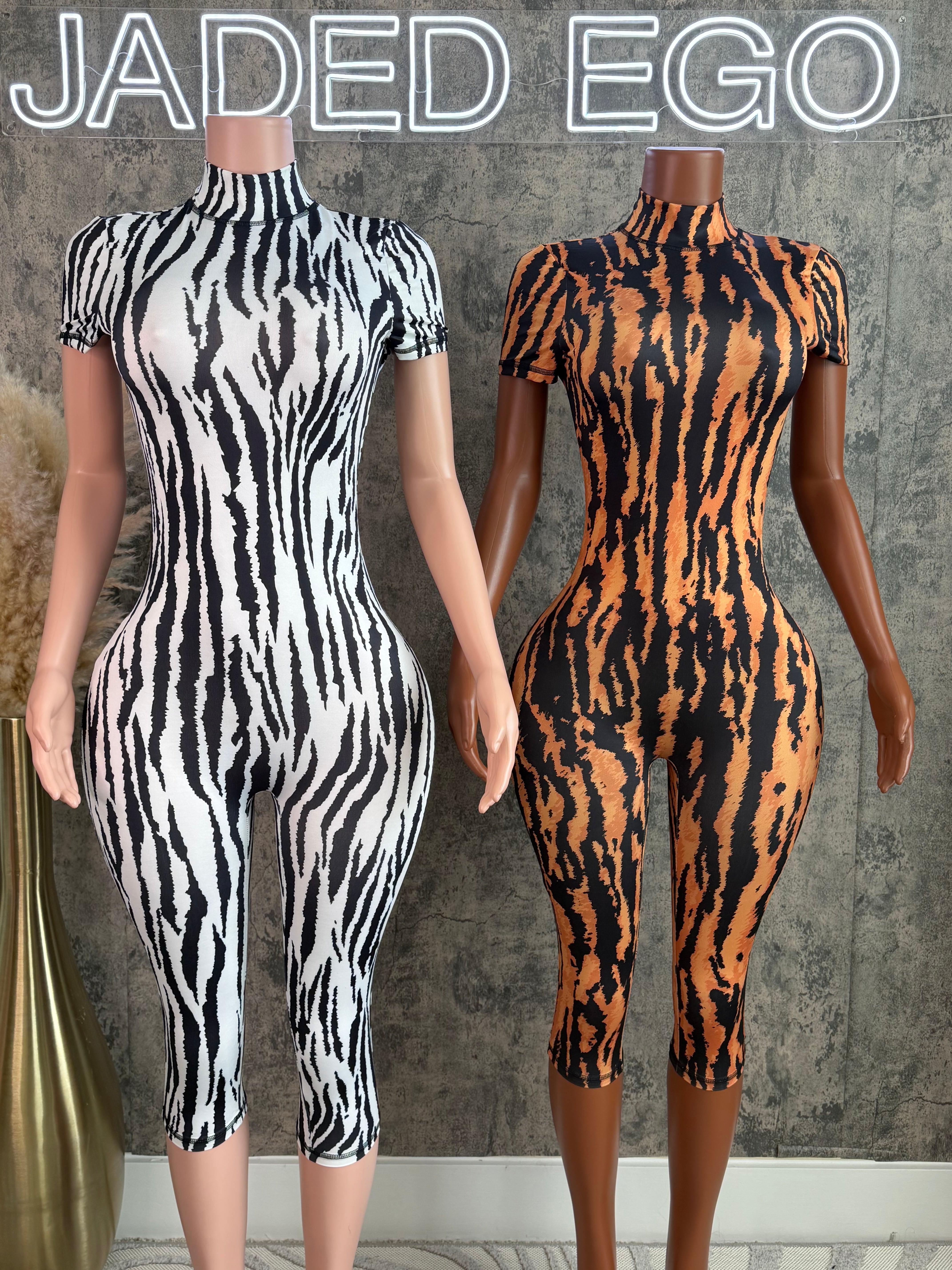 Wild Obsession Capri Jumpsuit