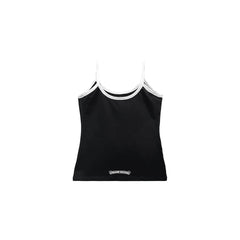 Horseshoe Chrome Cami: Black