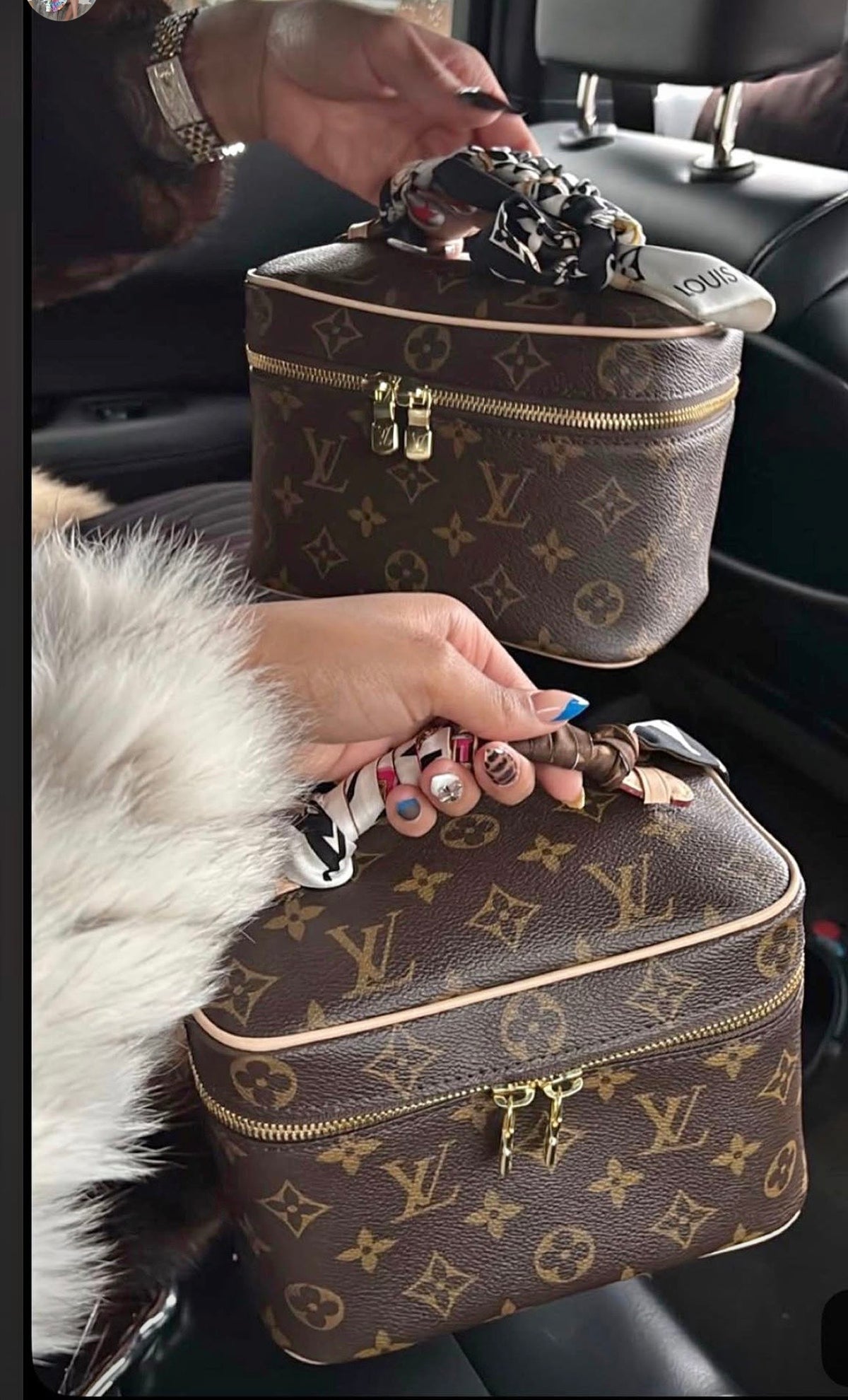 LV Monogram Vanity Bag